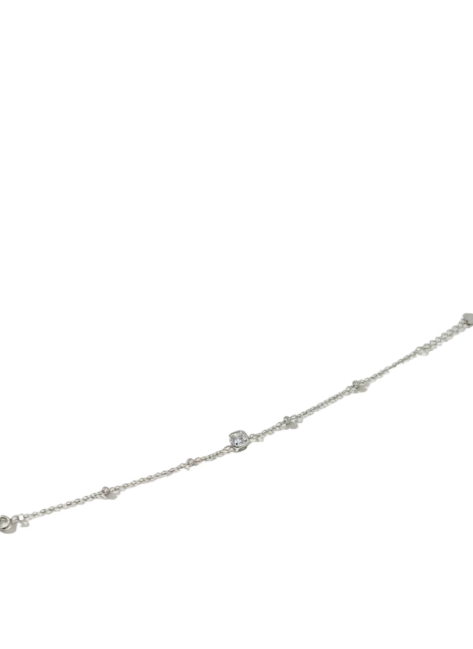 925 Sterling Silver bracelet with Zarcon Stone - IHSJ.pk