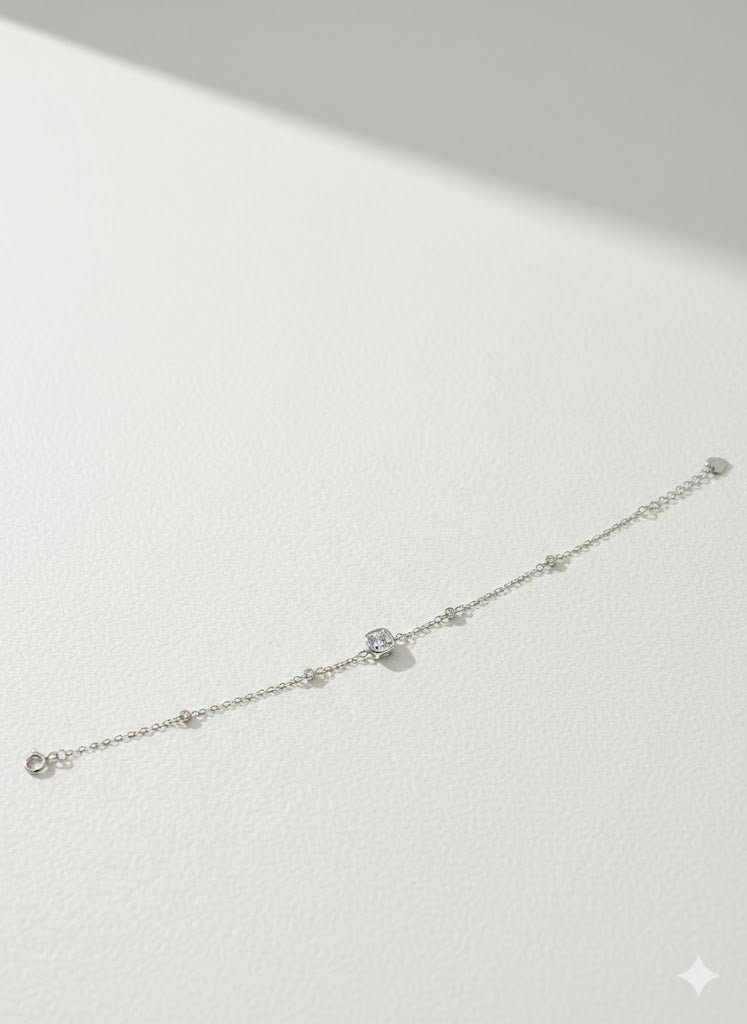 925 Sterling Silver bracelet with Zarcon Stone - IHSJ.pk