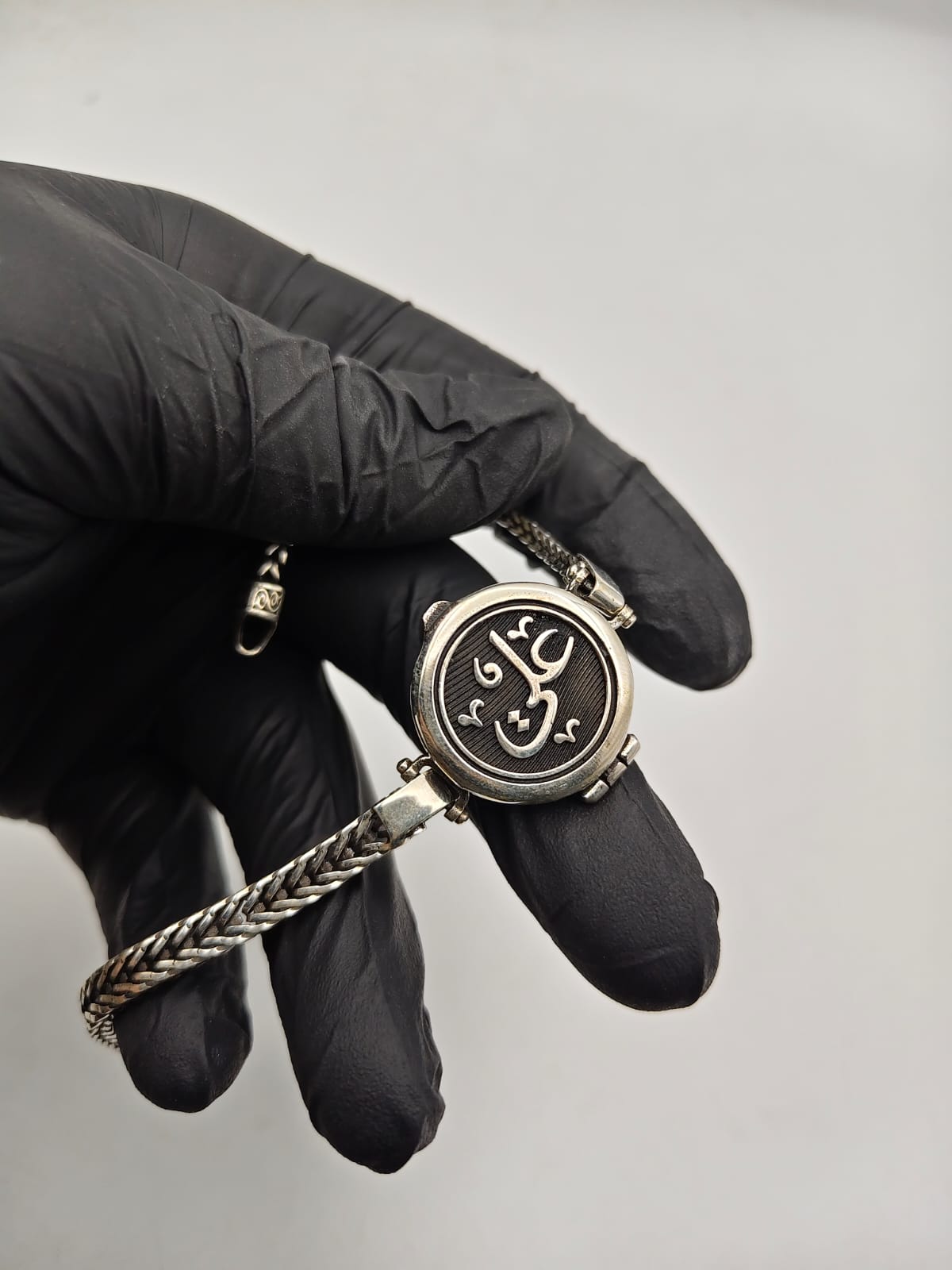 925 Sterling Silver Ya Ali Calligraphy Bracelet - IHSJ.pk