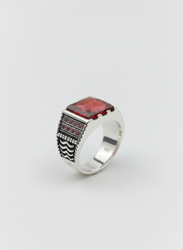 Zarcone Gents Silver Ring
