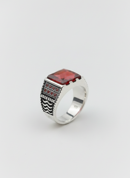 Zarcone Gents Silver Ring