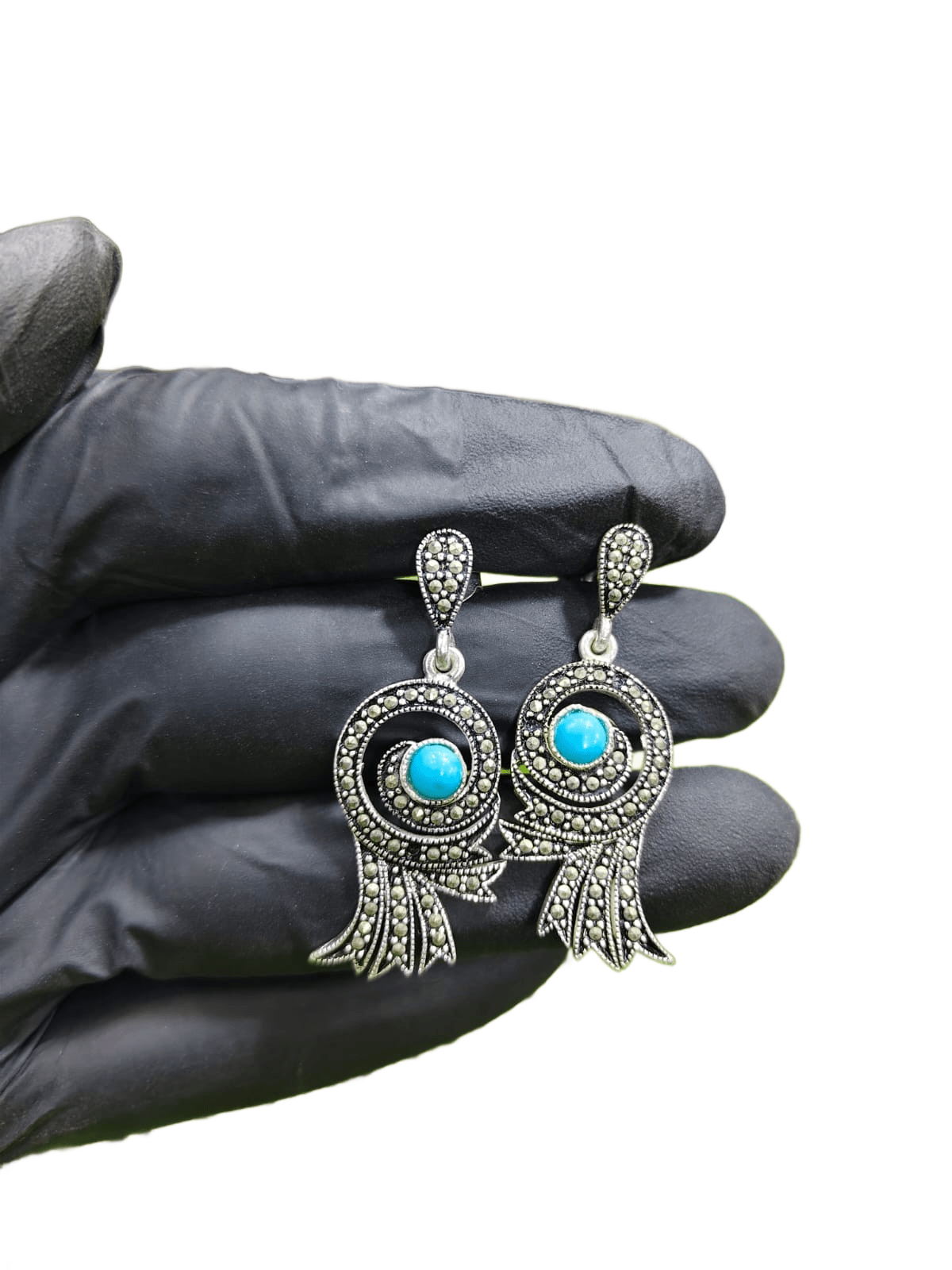 Best Feroza Earrings - IHSJ.pk