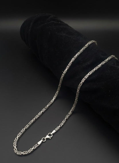 Black 925 Silver Chain - IHSJ.pk