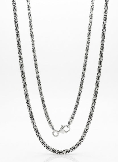 Black 925 Silver Chain - IHSJ.pk