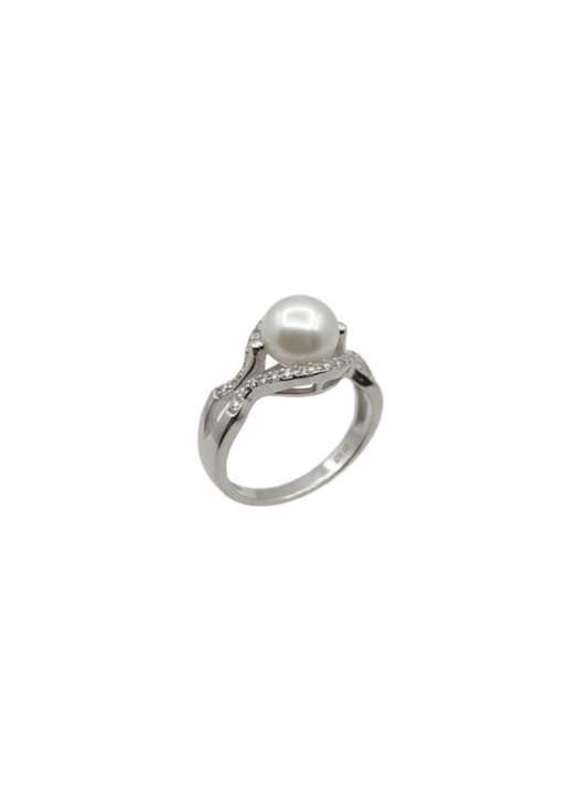 Classic Freshwater Pearl Ring for Women - IHSJ.pk