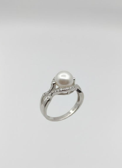 Classic Freshwater Pearl Ring for Women - IHSJ.pk