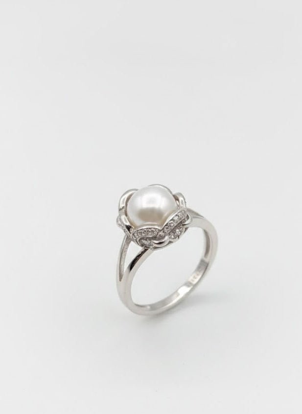 Elegant Freshwater Pearl Ring – Ladies Jewelry - IHSJ.pk