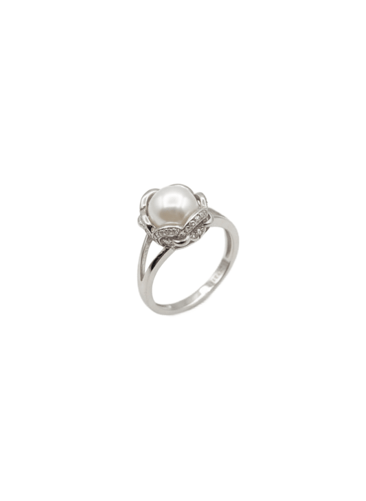 Elegant Freshwater Pearl Ring – Ladies Jewelry - IHSJ.pk
