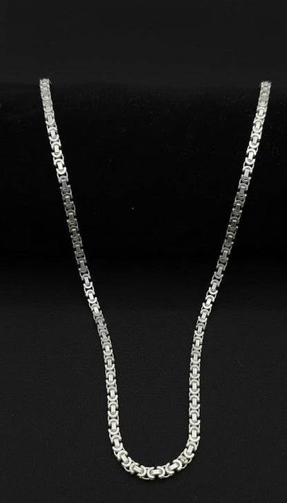 King 925 Silver Chain - IHSJ.pk