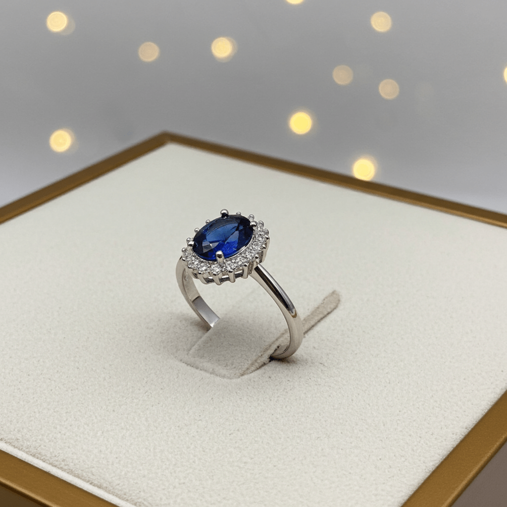 Ladies Queen Silver Ring - IHSJ.pk