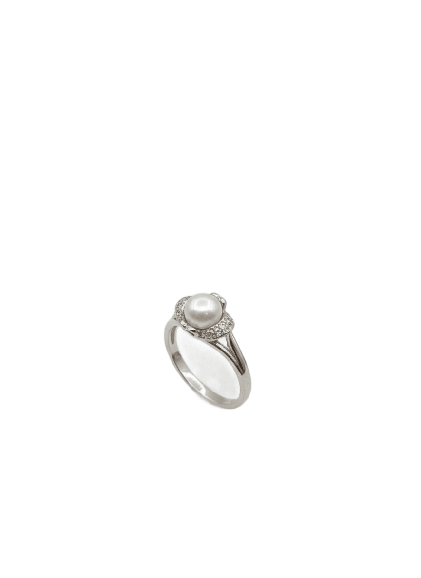 Pearl and Diamond Ring - IHSJ.pk