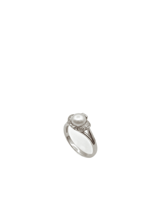 Pearl and Diamond Ring - IHSJ.pk