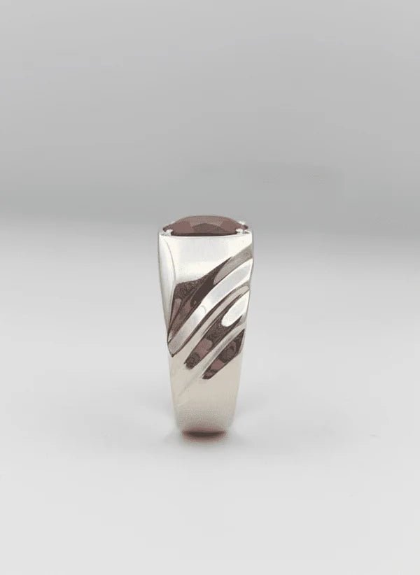 Premium Natural Yaqoot (Ruby) Men’s Ring - IHSJ.pk