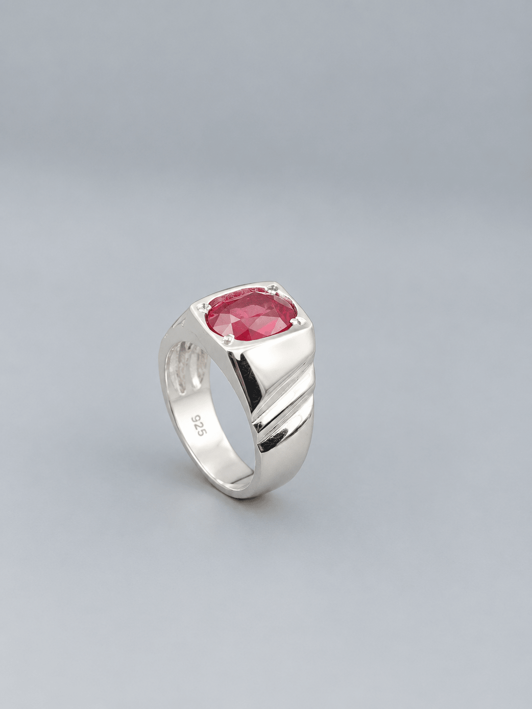 Premium Natural Yaqoot (Ruby) Men’s Ring - IHSJ.pk