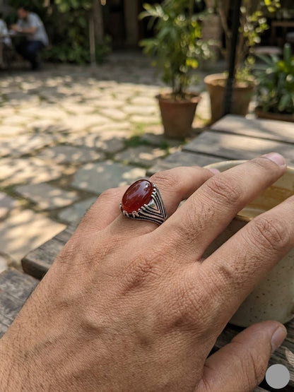Real Yamni Aqique Gents Ring - IHSJ.pk