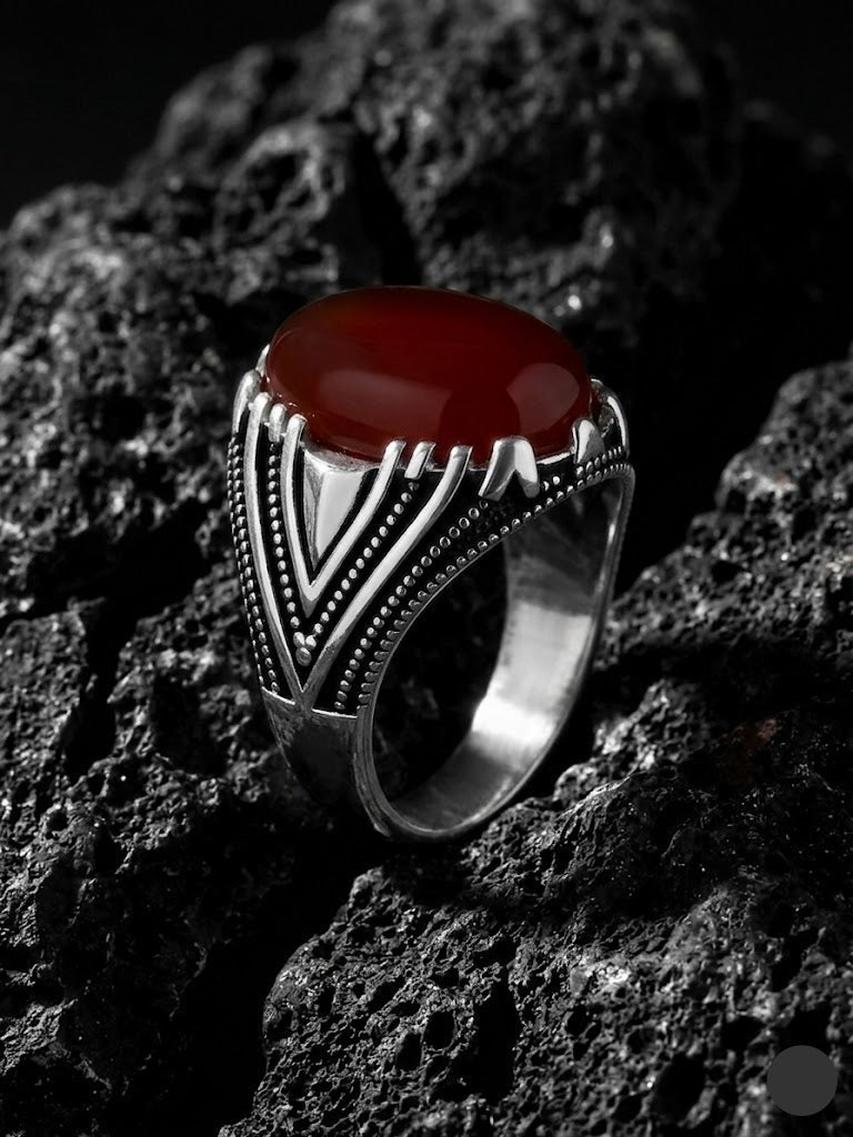 Real Yamni Aqique Gents Ring - IHSJ.pk