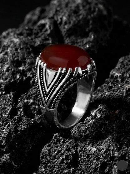 Real Yamni Aqique Gents Ring - IHSJ.pk