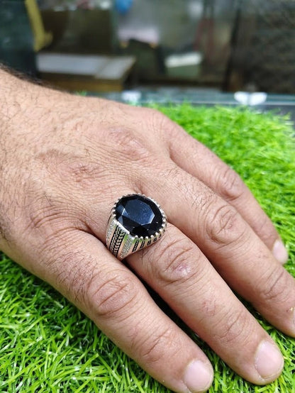 Royal Silver Ring for Men - IHSJ.pk