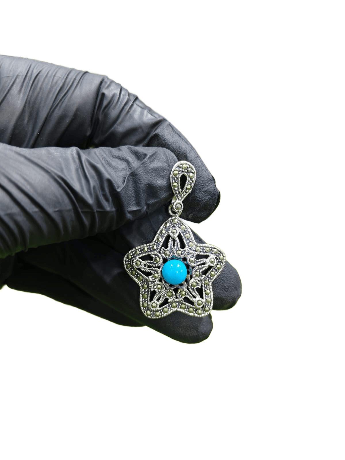 Star Feroza locket - IHSJ.pk
