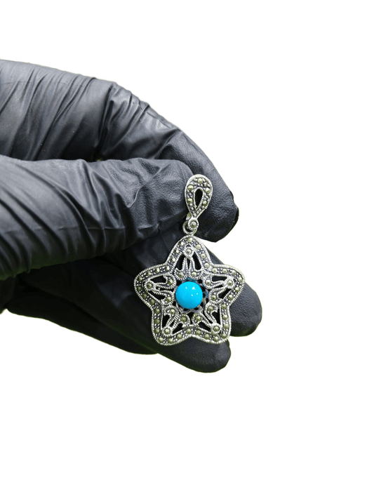 Star Feroza locket - IHSJ.pk