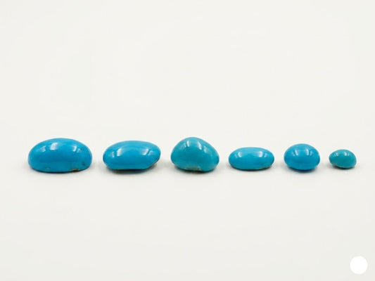 Turquoise (Feroza) Stones – Oval & Round Shapes for Rings and Pendants - IHSJ.pk