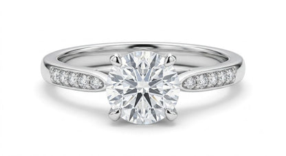Women's 925 Sterling Silver Pear Cut Solitaire Ring - IHSJ.pk