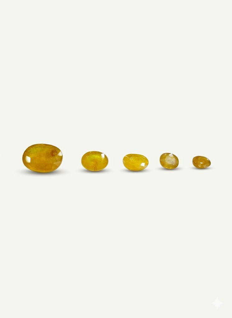 Yellow Sapphire ( Pukhraj ) Gemstone - IHSJ.pk