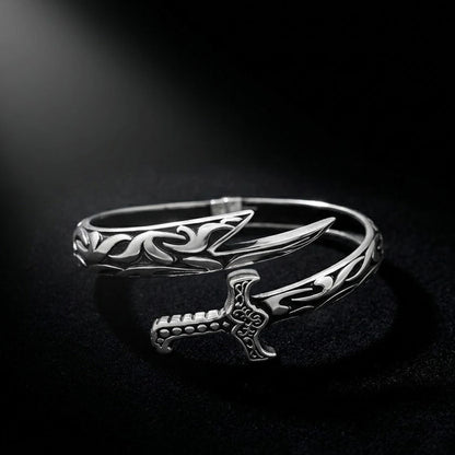 Zulfiqar Bracelet for Men – 925 Sterling Silver Islamic Jewelry - IHSJ.pk