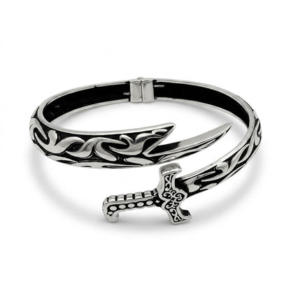 Zulfiqar Bracelet for Men – 925 Sterling Silver Islamic Jewelry - IHSJ.pk