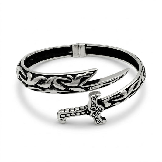 Zulfiqar Bracelet for Men – 925 Sterling Silver Islamic Jewelry - IHSJ.pk